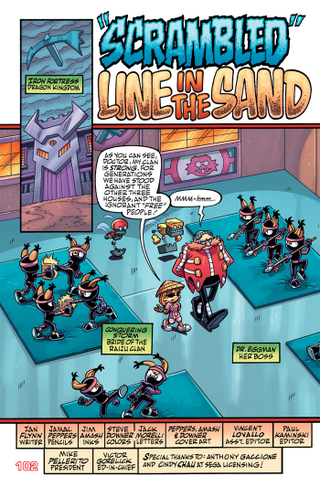 Illustration for article titled These Are the Guys Who Make Sonic’s Life Hell in His Comic Book Series